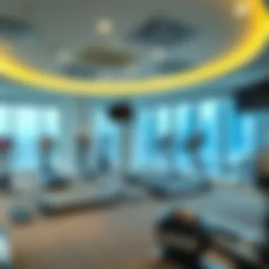 Fitness Center at Ajman Horizon Tower Modern fitness center within Ajman Horizon Tower equipped with state-of-the-art facilities.