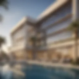 Stunning architectural design of Al Adiyat Building