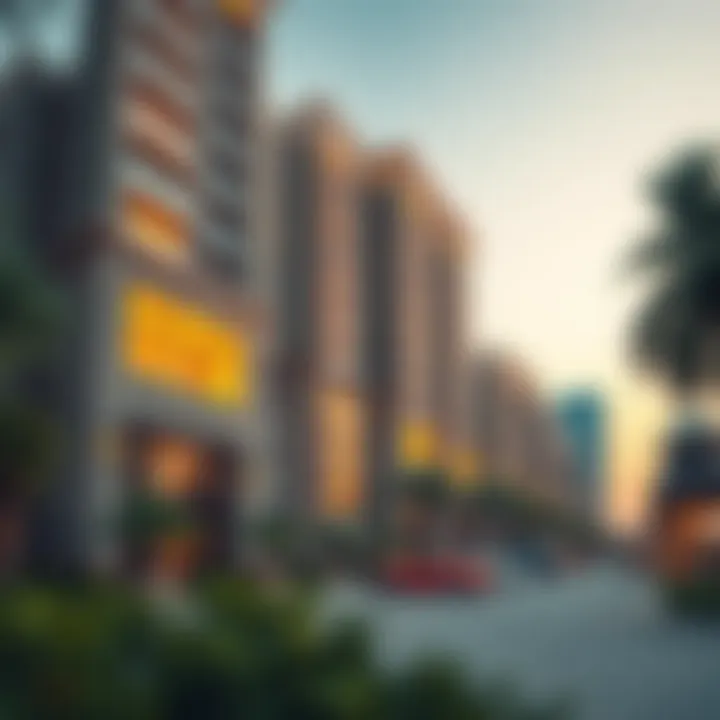 Stunning architectural view of Al Jawhara Residences