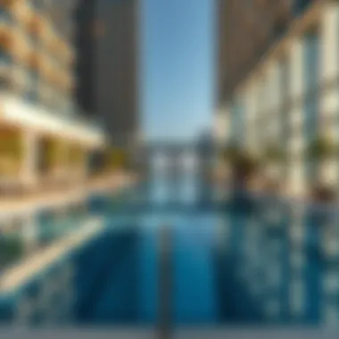 Exceptional Amenities at Al Maya Building Amenities of Al Maya Building, including a swimming pool and gym
