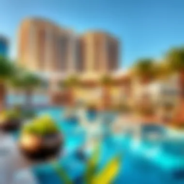 Luxurious amenities available within Al Nahda Complex Towers