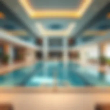 Recreational Facilities at Al Waleed Building Lush amenities and recreational facilities within the Al Waleed Building