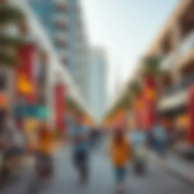 Community Life in Al Barsha Vibrant community life surrounding Al Waleed Building in Al Barsha