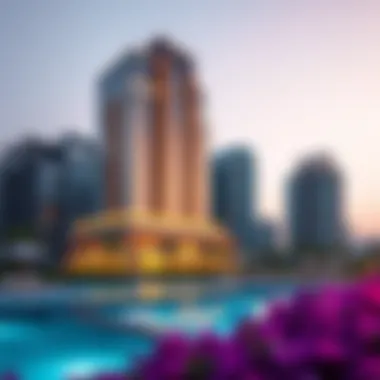 Stunning exterior view of Arjan Geepas Tower