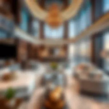 Luxurious living space inside Arjan Geepas Tower