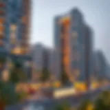 Stunning architectural design of Atria Residences highlighting modern luxury