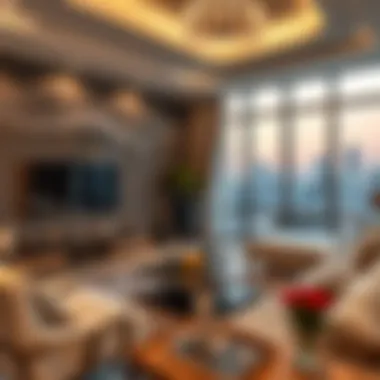 Elegant Living Spaces in Barsha Heights Luxurious apartment interior in Barsha Heights