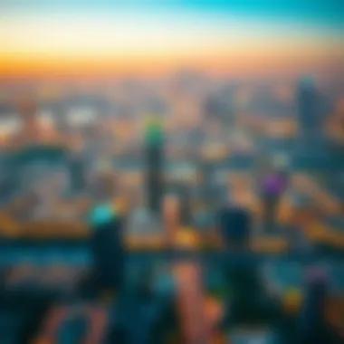 Stunning Skyline of Barsha Heights Panoramic view of Barsha Heights skyline