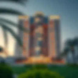 Stunning architectural view of Bin Fardan Building