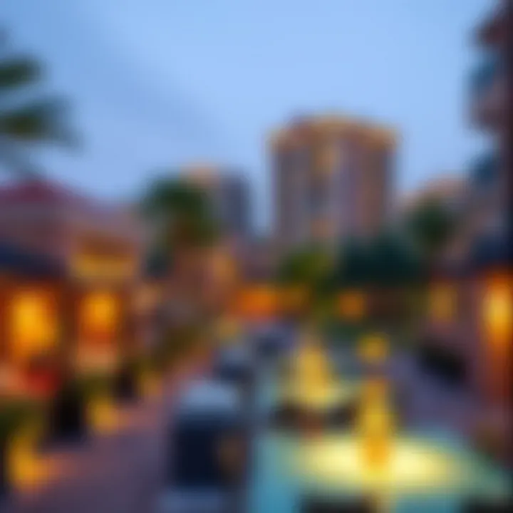 Community Amenities Around Bin Fardan Vibrant community amenities surrounding Bin Fardan Building