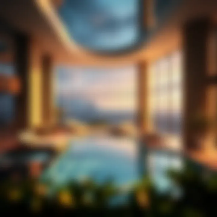 Sophisticated amenities at Bloom Heights Tower