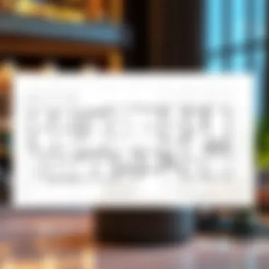 Architectural Blueprint Detailed architectural blueprint of a floor plan