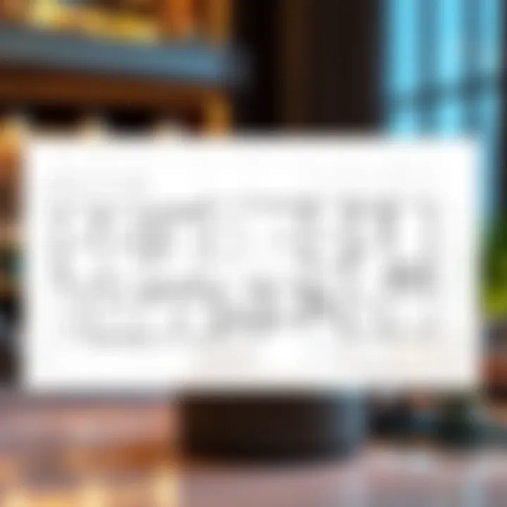 Architectural Blueprint Detailed architectural blueprint of a floor plan