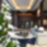 Elegant interior layout showcasing a spacious living area