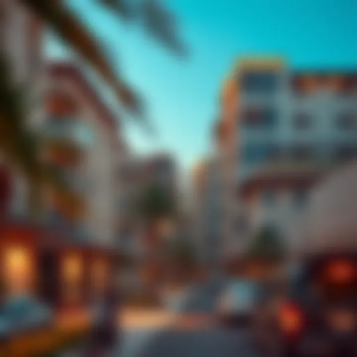 Vibrant community surroundings of Como Residences