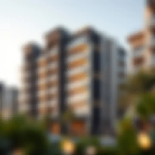 Stunning exterior architecture of Como Residences