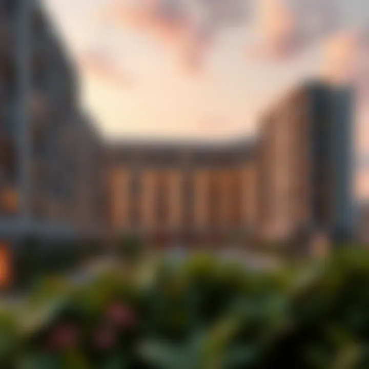 Architectural Elegance of Marina Gate 2 Elevated view showcasing Marina Gate 2's architectural elegance