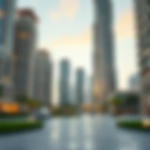 Stunning architectural view of Da Vinci Tower showcasing its unique design
