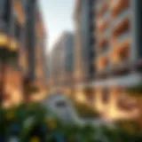 Stunning architectural design of Damac Westside