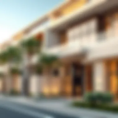 Modern architecture in Dana Road