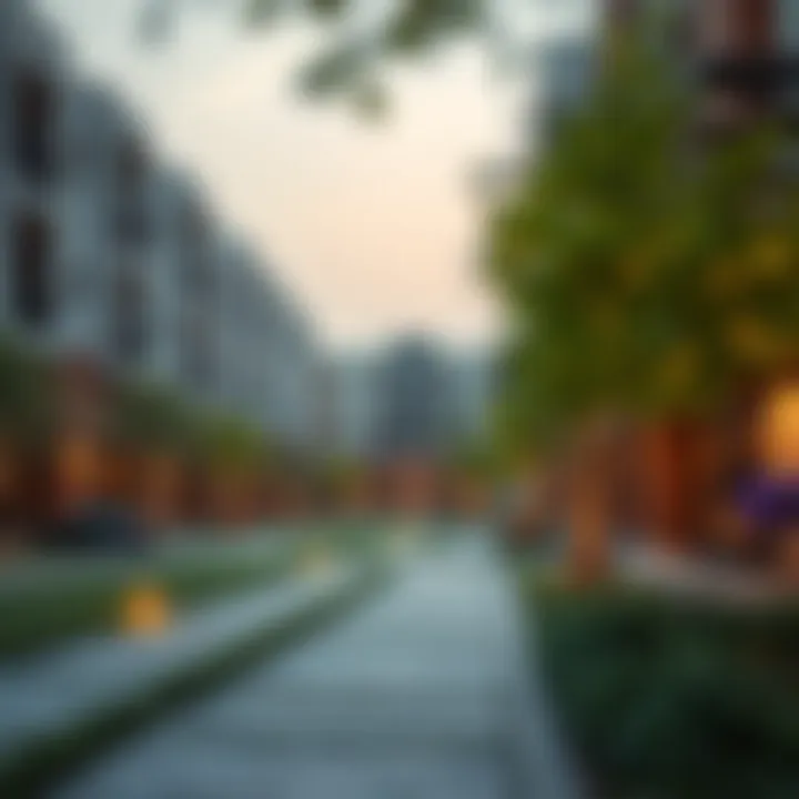 Tranquil Community Spaces Tranquil community spaces surrounding Danube Properties