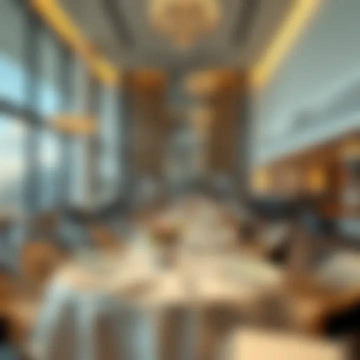 Elegant Dining Experience at Dubai Hills Hotel Elegant dining experience at Dubai Hills Hotel's restaurant