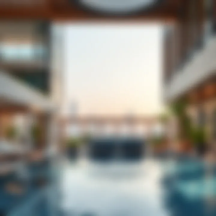 Lifestyle Amenities at Dubai South Modern amenities in Dubai South Residence highlighting lifestyle offerings