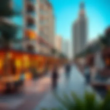 Vibrant community lifestyle in Dubai Wharf