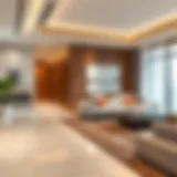 Luxurious living space in Dubai Wharf