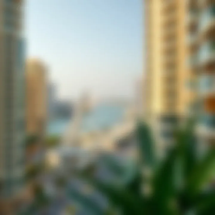 Stunning view of the waterfront from apartments