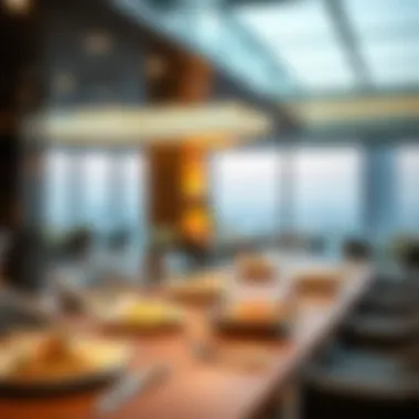 Gourmet Dining at Edge by Rotana Dining experience at Edge by Rotana featuring gourmet dishes