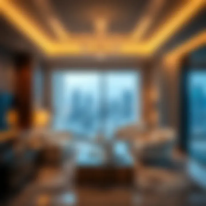 Elegant room interior at Edge by Rotana