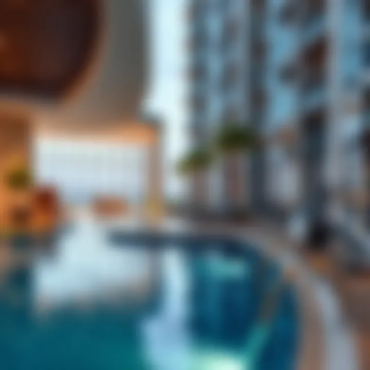 Exclusive Amenities at Executive Bay Tower Upscale amenities including a pool and fitness center