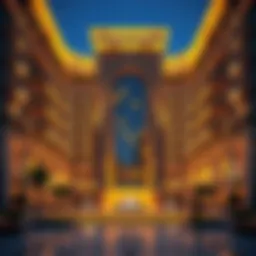 Stunning architectural design of Al Fahad Plaza