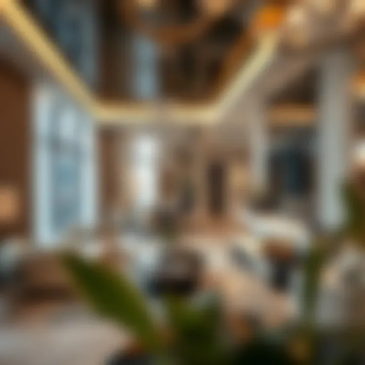 Elegant Interiors within Al Fahad Plaza Elegant interiors of a residence in Al Fahad Plaza