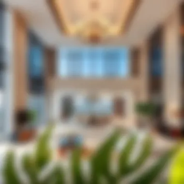 Elegant interiors of Al Khail Gate apartments