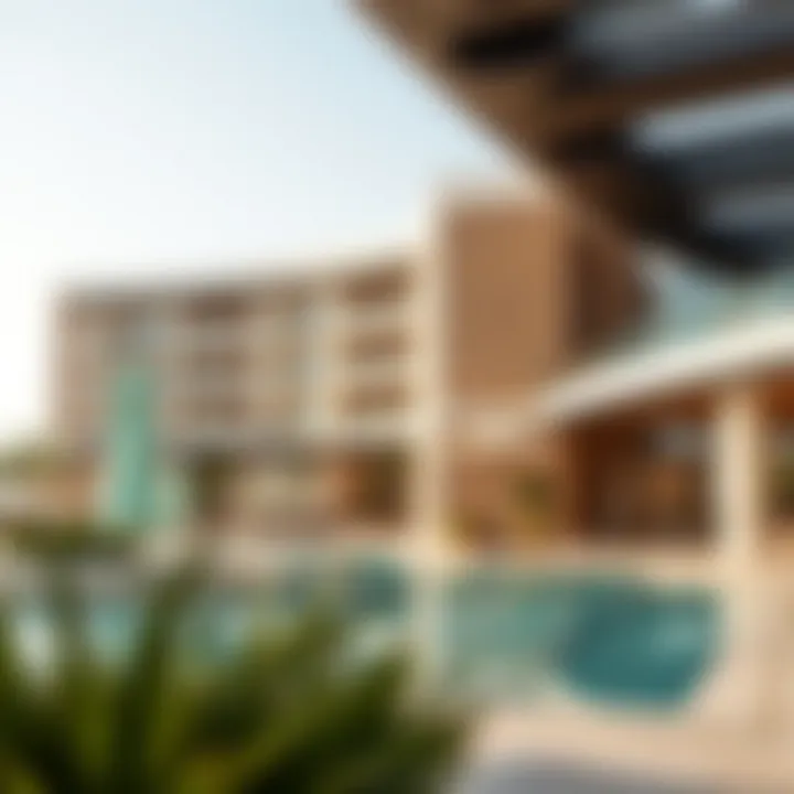 Luxury amenities inside Al Khail Gate