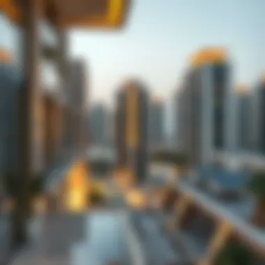 Luxurious apartment view in Al Nuaimiya