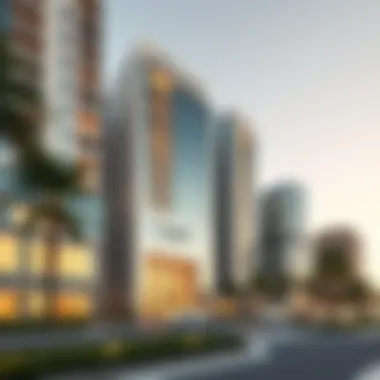 Stunning facade of Al Raha Building