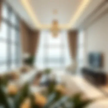 Sophisticated Interior Spaces of Al Wasl Exquisite interior design of a luxury apartment in Al Wasl