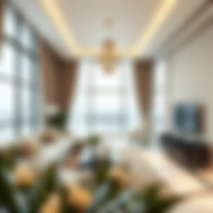 Sophisticated Interior Spaces of Al Wasl Exquisite interior design of a luxury apartment in Al Wasl