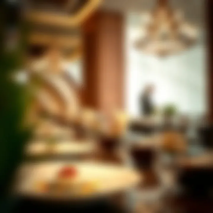 Artistry in Culinary Presentation Exquisite dishes beautifully presented at Annabelle