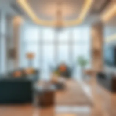 Luxurious interiors showcasing the elegance of the living spaces