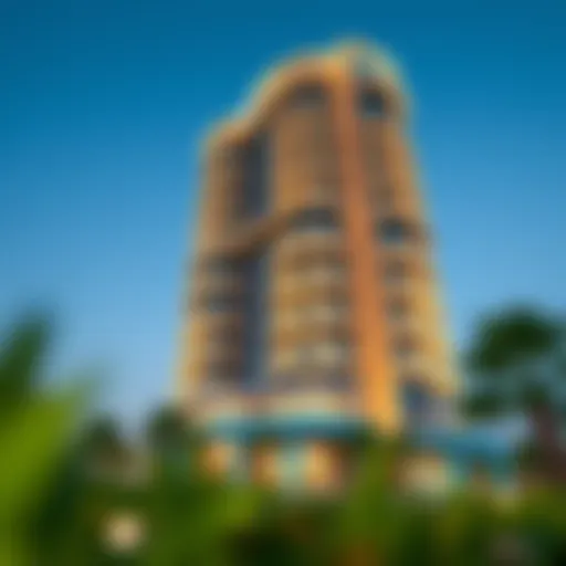 Exterior view of the Botanica Tower showcasing its modern architecture