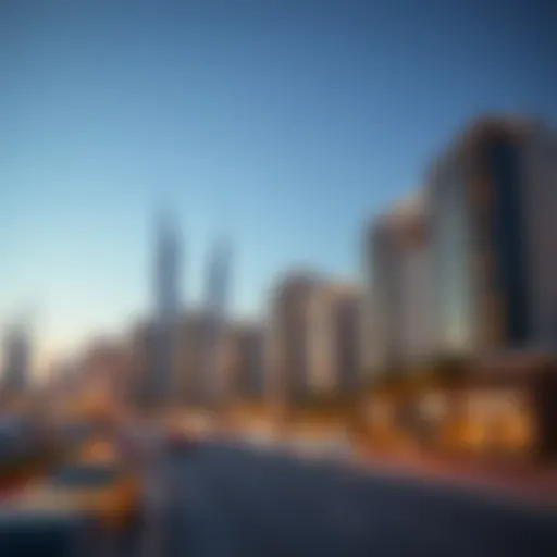 Stunning skyline of Bur Dubai showcasing modern architecture