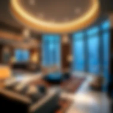 Opulent Interiors of Burj Al Nahda Luxurious living space in Burj Al Nahda