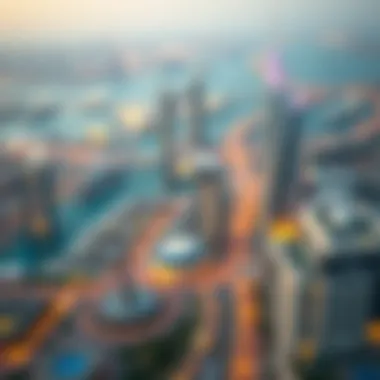 Breathtaking Views of Dubai Panoramic view of Dubai from Burj Al Nahda