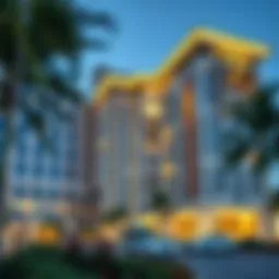 Stunning exterior view of Burj Residence 3