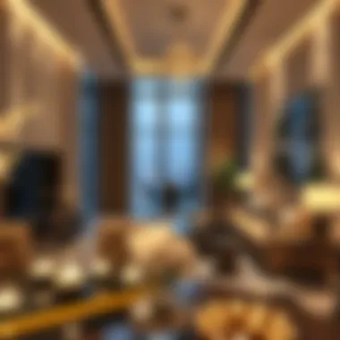 Interior Design of D1 Tower Residence Luxurious interior of a residence in the D1 Tower highlighting upscale living spaces
