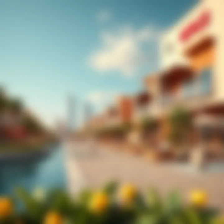 Vibrant community features and recreational areas in Dubai Creek Harbour